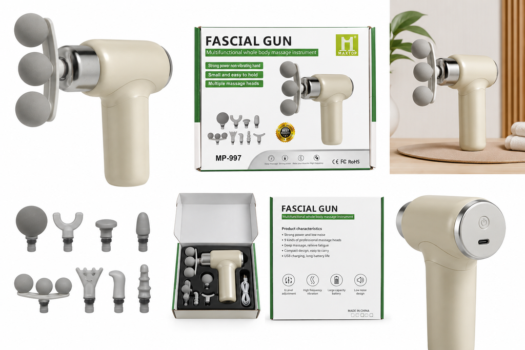 Pro Massage Gun – Deep Tissue Muscle Massager